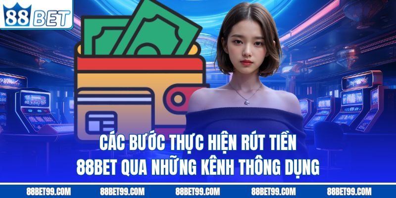 Các bước thực hiện rút tiền 88BET qua những kênh thông dụng Các bước thực hiện rút tiền 88BET qua những kênh thông dụng